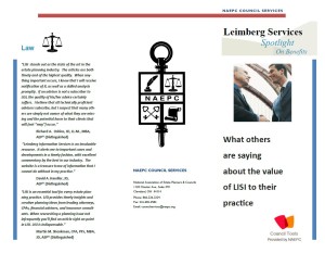 CFEPC.org Limberg Services Spotlight on Benefits